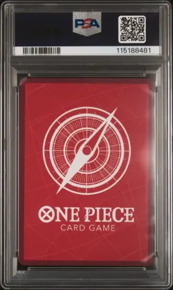 2025 ONE PIECE JAPANESE OP11-A FIST OF DIVINE SPEED 041 NAMI ALT ART PSA 10 - Image 2