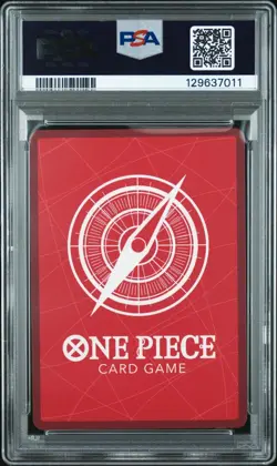 2025 ONE PIECE OP11-A FIST OF DIVINE SPEED ALT ART LEADER #041 NAMI PSA 10 - Image 2