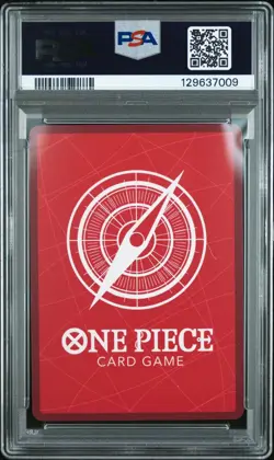 2025 ONE PIECE OP11-A FIST OF DIVINE SPEED ALT ART LEADER #041 NAMI PSA 10 - Image 2