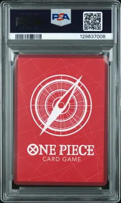 2025 ONE PIECE OP11-A FIST OF DIVINE SPEED ALT ART LEADER #041 NAMI PSA 10 - Image 2