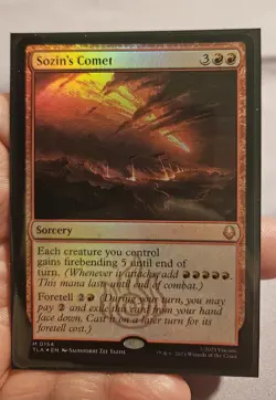 🔥 MTG - Sozin's Comet - FOIL Avatar TLA Mythic #154 M/NM 🔥 - Image 1
