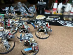 Games Workshop Warhammer 40K Grey Knights Paladin Squadron Painted - Image 1