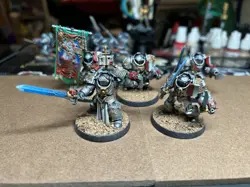 Games Workshop Warhammer 40K Grey Knights Paladin Squadron Painted - Image 3