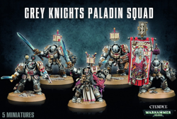 Warhammer 40k Grey Knights Brotherhood Terminator Squad / Paladin Squad NO BOX - Image 1
