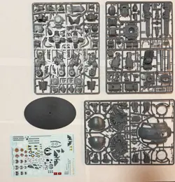 40K Imperial knights Knight Paladin/Errant with base and transfer sheet - Image 1