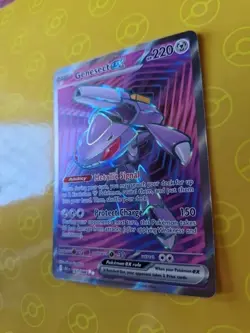 Genesect ex 161/086 SV Black Bolt Ultra Rare Full Art Holo Pokemon TCG Card NM - Image 3