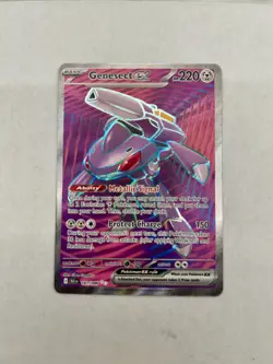 Genesect ex 161/086 SV: Black Bolt Ultra Rare Full Art Holo Pokemon TCG NM/M - Image 2