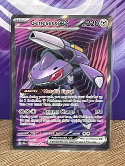 Genesect ex 161/086 - SV: Black Bolt Ultra Rare Full Art Holo - Pokemon TCG NM/M - Image 1