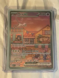Mew ex 053 Sv: Scarlet & Violet Promo Full Art Holo Pokemon Trading Card - Image 3
