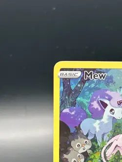 2023 Pokemon Sleeping Mew Crown Zenith Galarian Gallery Full Art Holo GG10/GG70 - Image 4