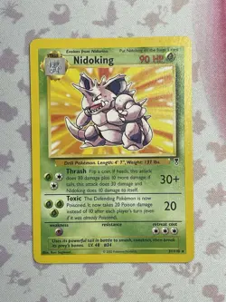 Pokemon TCG Legendary Collection Nidoking 31/110 Non-Holo Rare Card - Image 1
