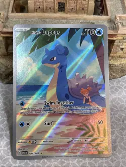 Misty's Lapras 194/182 Sv10: Destined Rivals Pokemon Card TCG - Image 1