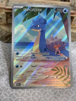 Misty's Lapras 194/182 Sv10: Destined Rivals Pokemon Card TCG - Image 3