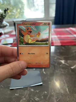 Charmander ASC 020/217 Cosmos Holo Promo SWIRL Ascended Hero’s Pokemon Card - Image 2