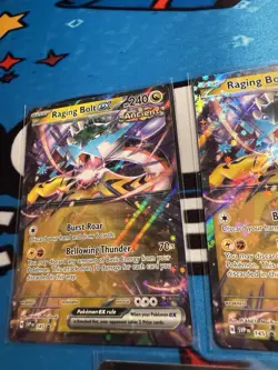 Pokemon 3 Card Lot - Raging Bolt ex 145 Sv: Scarlet & Violet Promo Cards Holo - Image 2