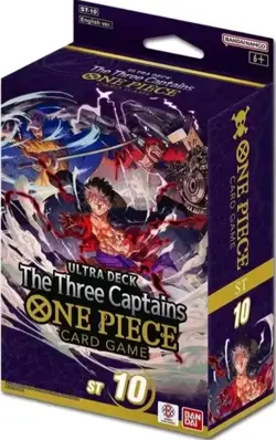 One Piece Card Game ULTIMATE DECK The Three Captains ST-10 Eng Sealed - Image 1