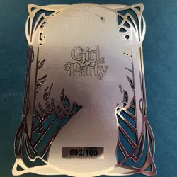 Goddess Story Gold METAL Card - Random Serial Number #/100! Anime Asuka Bikini - Image 5