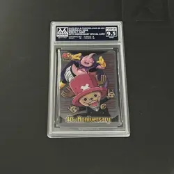 Majin Buu Chopper Dragon Ball One Piece Jump 40th Anniversary Card Mana 9.5 - Image 3