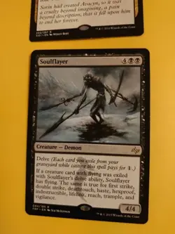 Anguished Unmaking & Soulflayer. Rares Magic the Gathering 2 Card. - Image 3