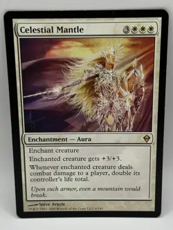 MTG 2009 Zendikar - #6 Celestial Mantle - Image 1