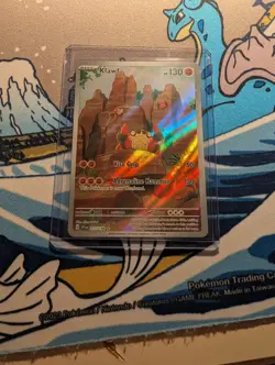 Pokemon TCG Klawf Scarlet & Violet Base Set Holo Illustration Rare Card 217/198 - Image 3