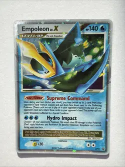Empoleon LV.X DP11 Diamond and Pearl Holo LP Pokemon - Image 1