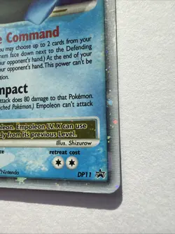 Empoleon LV.X DP11 Diamond and Pearl Holo LP Pokemon - Image 4