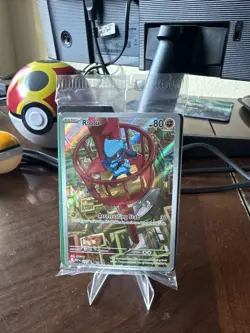 Pokemon TCG Riolu 010 ETB Promo Mega Evolutions Sealed Black Star Promo Sealed. - Image 1
