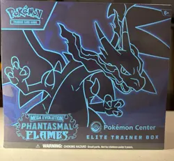 Phantasmal Flames Pokemon Center Elite Trainer Box (NEW) - Image 1