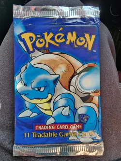 Pokemon 1999 Base Set Shadowless Sealed Blastoise - Image 1