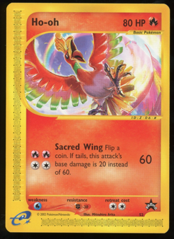 Pokemon - WOTC Black Star Promo - Ho-oh - #52 - Image 1