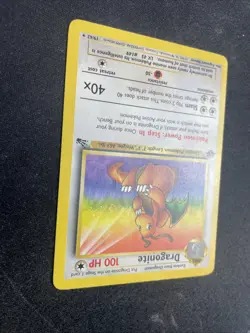 Dragonite Fossil 1st Edition 19/62 Non Holo Lp Pokemon Tcg - Image 3