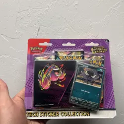 Pokemon Ascended Heroes Tech Sticker 3-Pack Promo -Gastly READY TO SHIP - Image 1