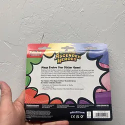 Pokemon Ascended Heroes Tech Sticker 3-Pack Promo -Gastly READY TO SHIP - Image 2