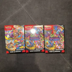 Pokemon Phantasmal Flames and mega evolution Sealed Booster Bundle Box LOT OF 3 - Image 2
