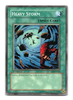 Heavy Storm - SD8-EN022 1st Edition - YuGiOh-LP - Image 1