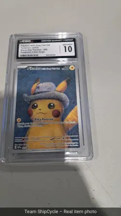 POKEMON CGC 10 2023 Pikachu with Grey Felt Hat SVP 085 Promo Van Gogh 20 G2U - Image 5