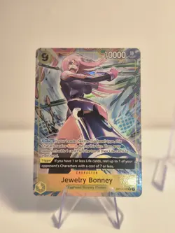 Jewelry Bonney Alt Art OP13-108 Carrying On His Will ONE PIECE Card NM-MINT AA - Image 1