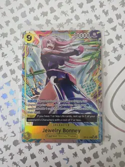 Jewelry Bonney Alt Art OP13-108 Carrying On His Will ONE PIECE Card NM-MINT - Image 1