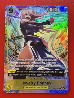 [NM] Jewelry Bonney ONE PIECE Card English OP13-108 SR Carrying on His Will - Image 1