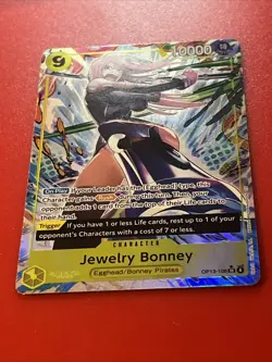 [NM] Jewelry Bonney ONE PIECE Card English OP13-108 SR Carrying on His Will - Image 2