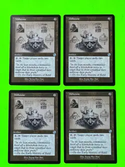 MTG The Brothers' War ( Millstone ) Schematic Retro Frame 4 Cards #95 - Image 1