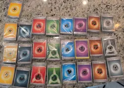 Lot Of 25 Pokemon TCG Cards Energy Packs Sealed - Image 1