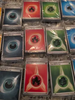 Lot Of 25 Pokemon TCG Cards Energy Packs Sealed - Image 4
