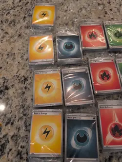 Lot Of 25 Pokemon TCG Cards Energy Packs Sealed - Image 5