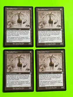 MTG The Brothers' War ( Burnished Hart ) Schematic Retro Frame 4 Cards #71 - Image 1