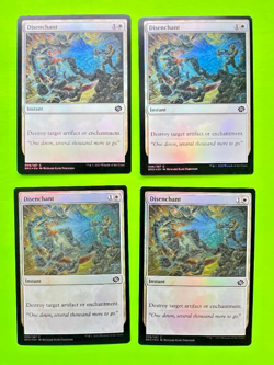 MTG The Brothers' War ( Disenchant ) 4 FOIL Cards 006/287 Magic Cards - Image 1