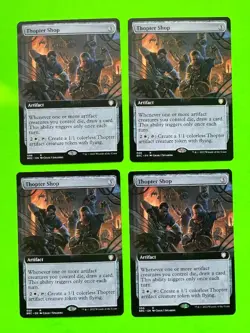 MTG The Brothers' War ( Thopter Shop ) Rare Extended Art #066 X4 - Image 1