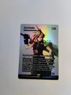 Cloud Strife - Najeela, the Blade-Blossom (Showcase) FCA Foil - Image 1