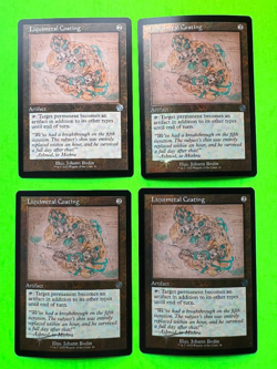 MTG The Brothers' War ( Liquimetal Coating ) Schematic Retro FOIL 4 Cards #91 - Image 1